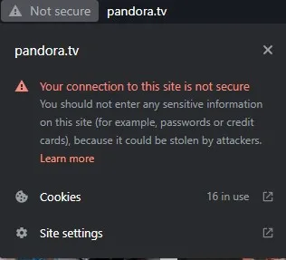 SSL en Pandora TV