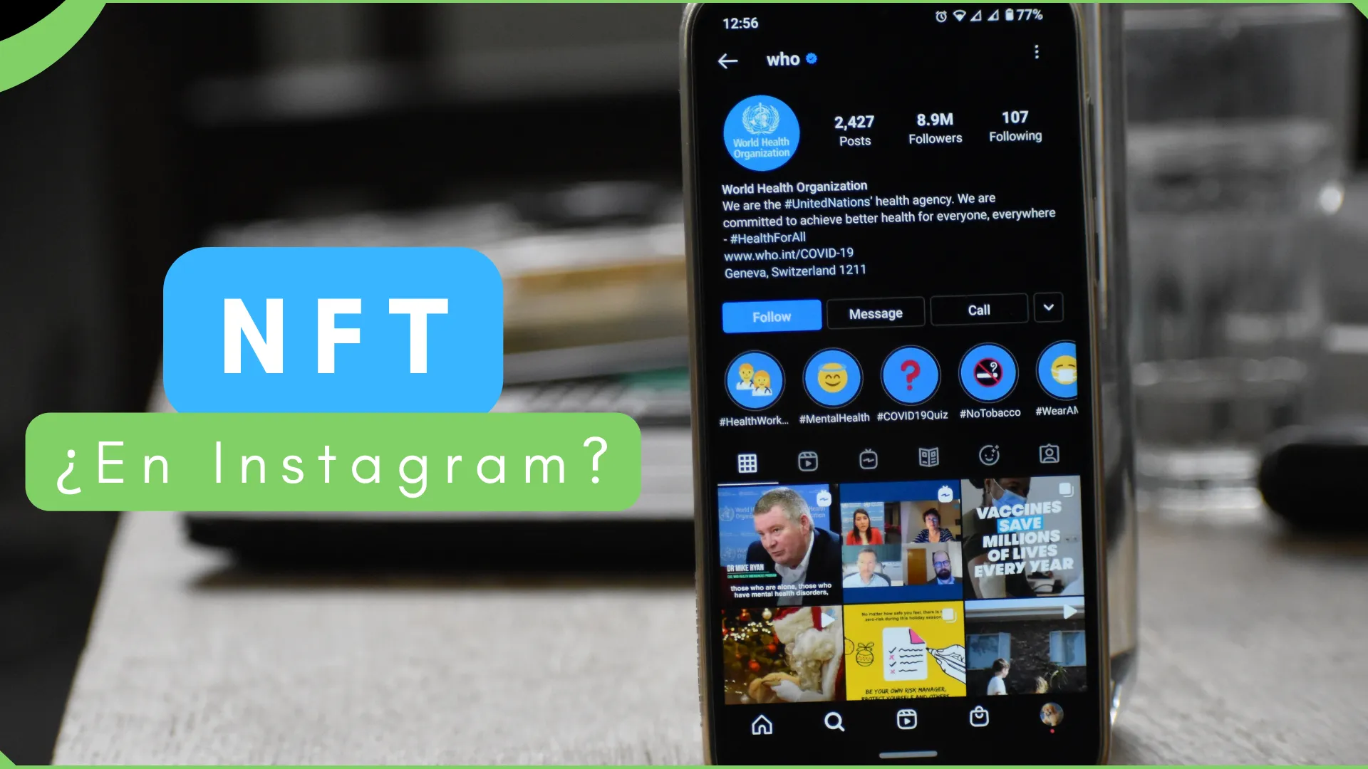Instagram quiere integrar NFT