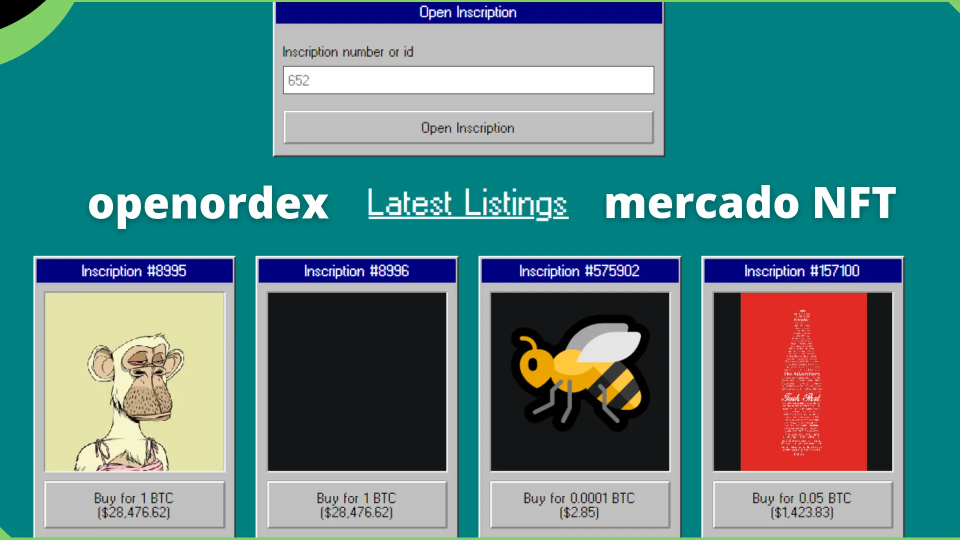 OpenOrdex: un mercado NFT Open Source.