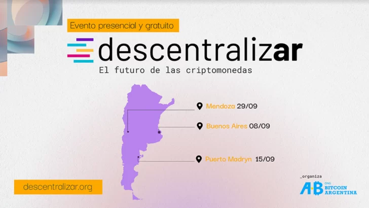 Descentralizar 2023: Conferencia sobre cripto en Argentina.