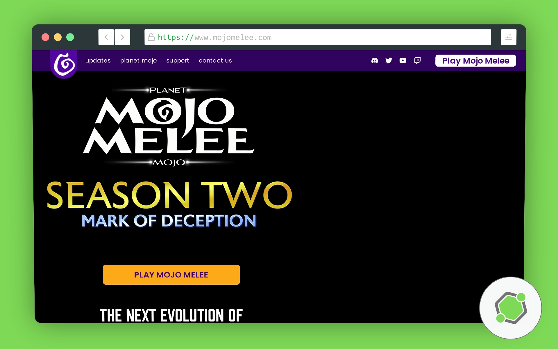 Mojo Melee es uno de los juegos para los cuales Amazon regala NFTs.