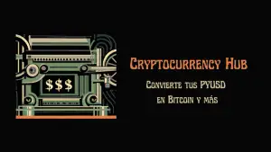 Cryptocurrency Hub: Convierte tus PYUSD en Bitcoin y más.