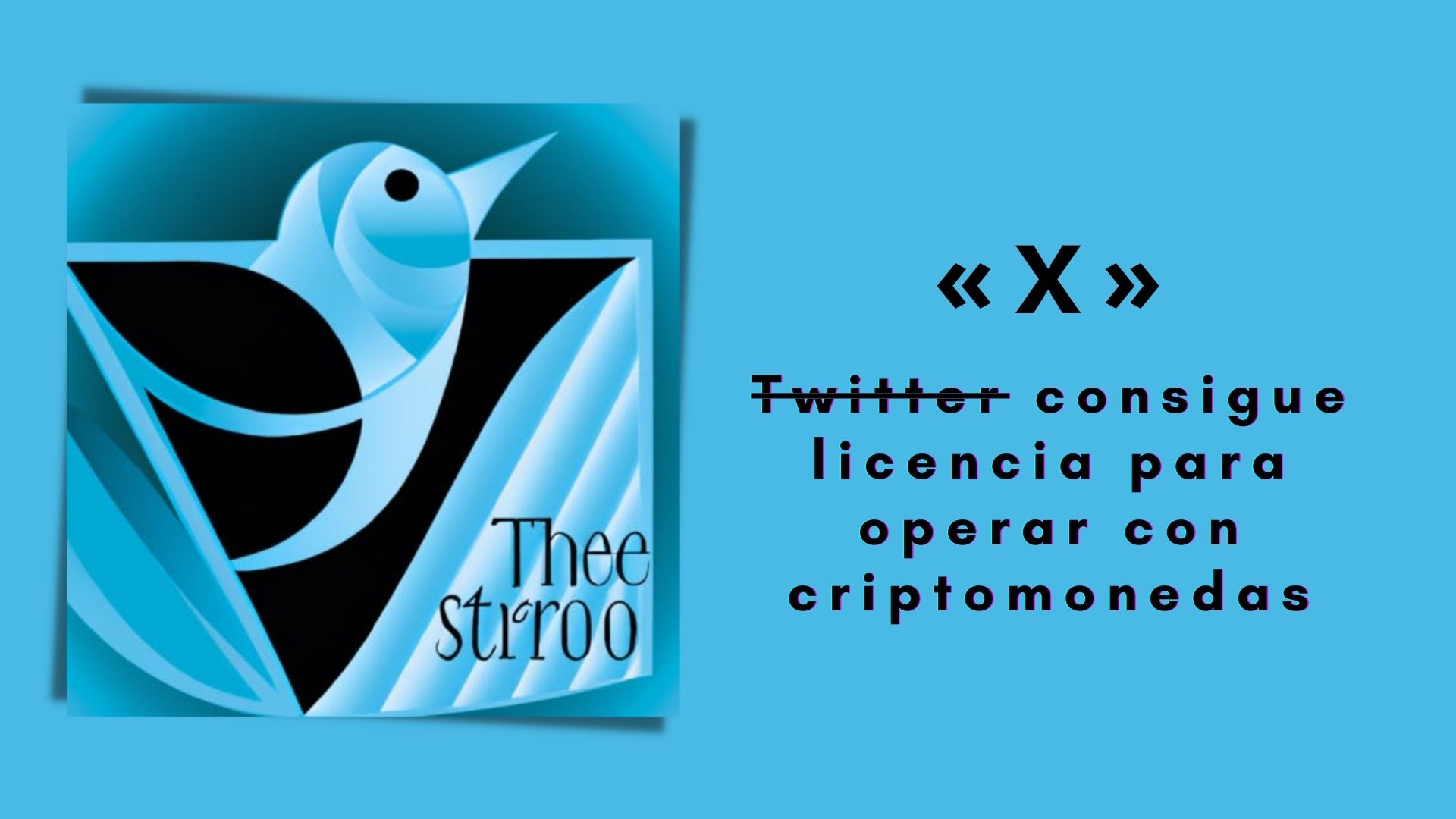 Twitter X consigue licencia para operar con criptomonedas.